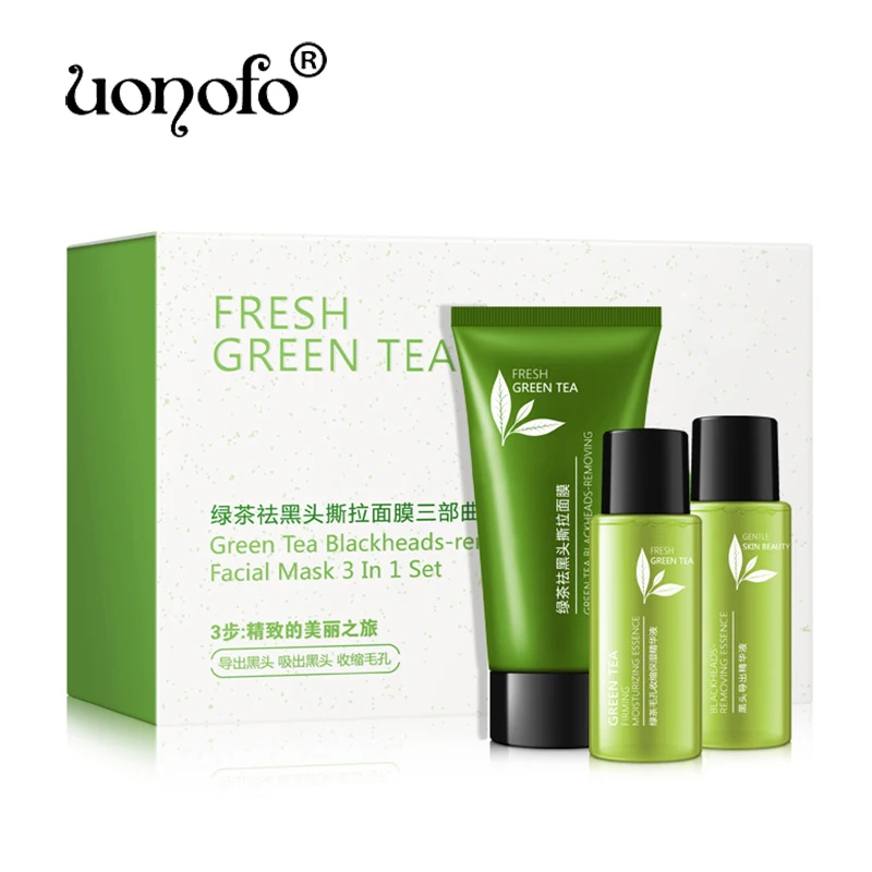 Крем для лица с зеленым чаем лечения акне восстанавливающий гель удаления черных