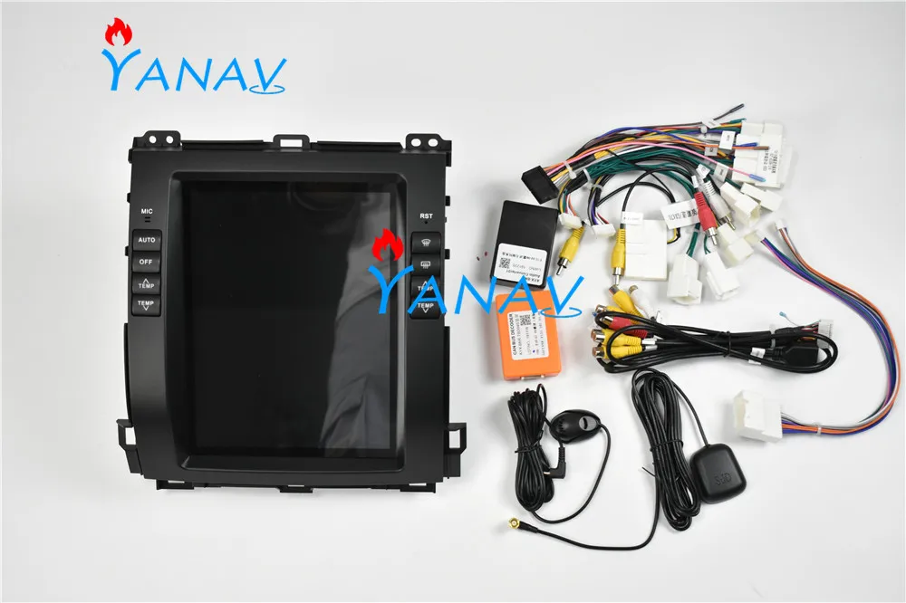 

Vertical screen PX6 Tesla Style Android Car DVD GPS Navigation Player for Toyota-Lexus GX470 2004 Radio Auto stereo