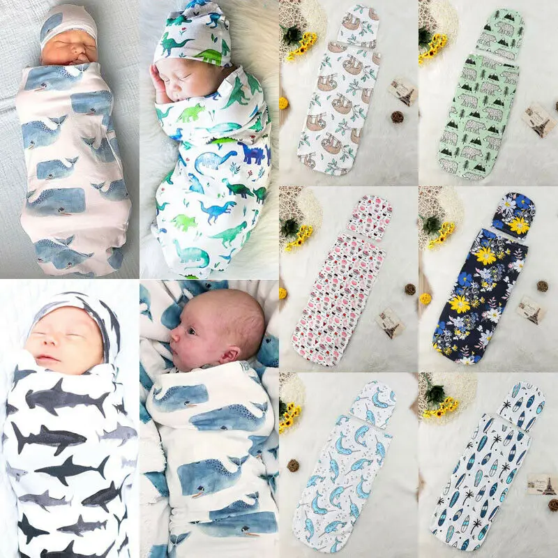 2 шт./компл.! Модное детское Пеленальное Одеяло для новорожденных пеленка сна