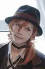 Wig only Банго бродячие собаки Maffia Nakahara Chuuya косплей костюм Хэллоуин костюмы для взрослых на заказ любой размер - Цвет: Wig only