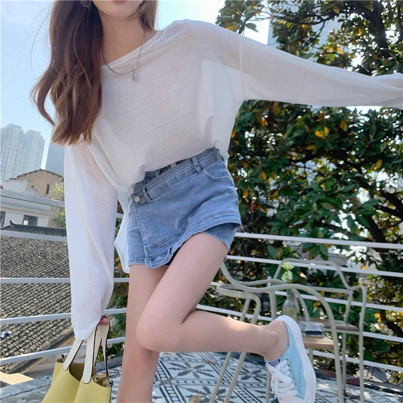 

Cheap wholesale 2021 spring summer autumn new fashion casual woman t-shirt lady beautiful nice women Tops female Ay0279