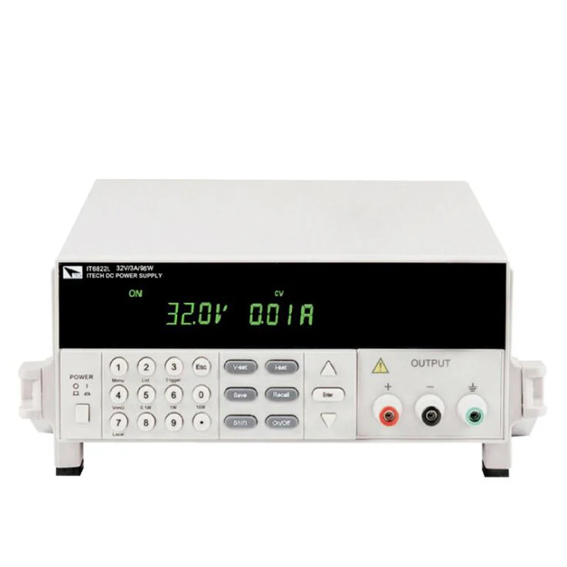 ITECH IT6822L цифровой программируемый источник питания постоянного тока 32 В/3 а/96 Вт |