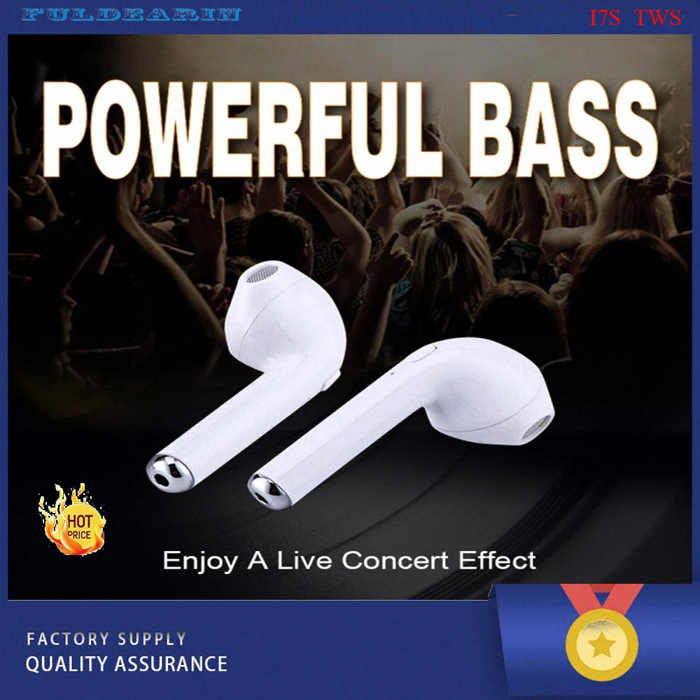 I7S Tws Беспроводная мини Bluetooth 5 0 бинауральные наушники вкладыши стерео гарнитура с
