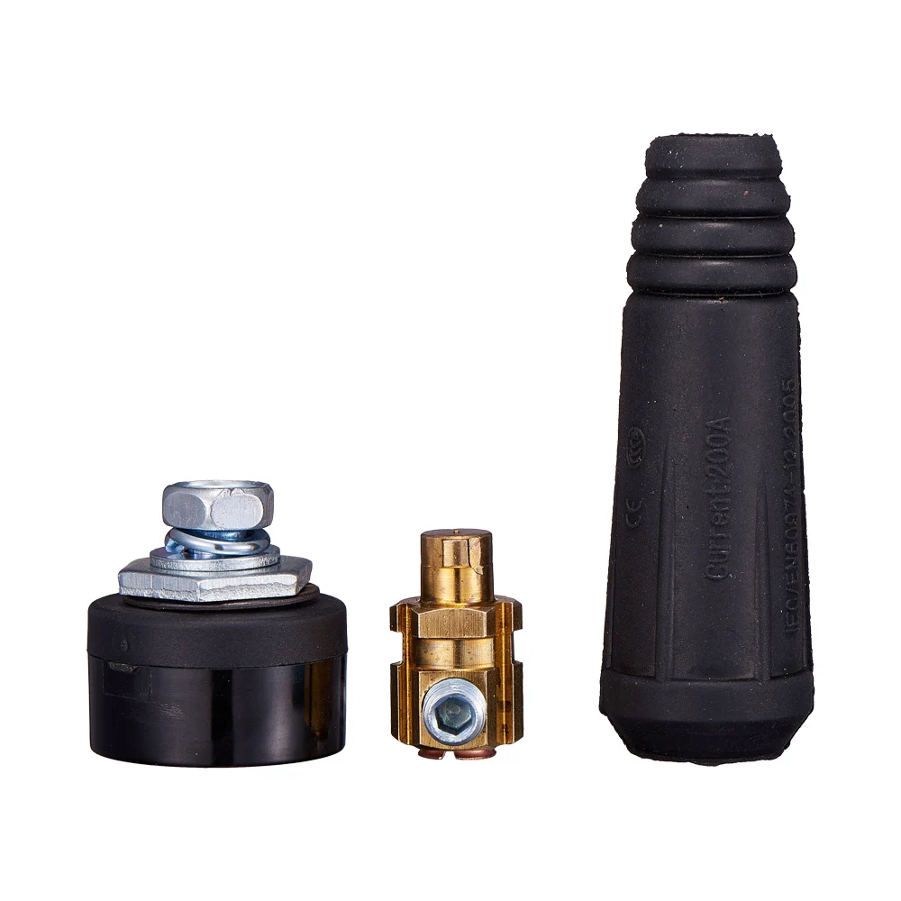 

JCD Universal Welding Machine European Style Full Set of Quick Plug Socket Welding Handle Wire Connector Accessories Pure Copper