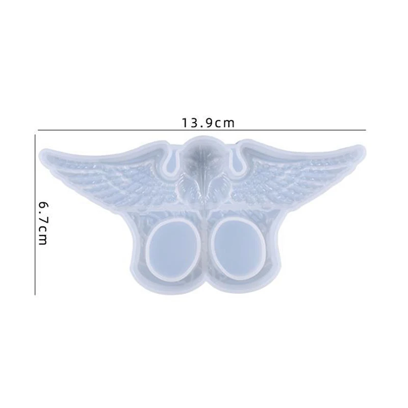 

Eagle Keychain Crystal Epoxy Resin Mold DIY Crafts Jewelry Casting Tools Necklace Pendant Silicone Mould Drop Shipping 1PC