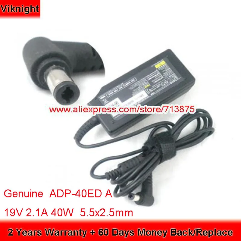 Подлинная 40W 19V 2.1A ADP-40ED в AP88 адаптер переменного тока для NEC EX231W 231WX L230NW монитор
