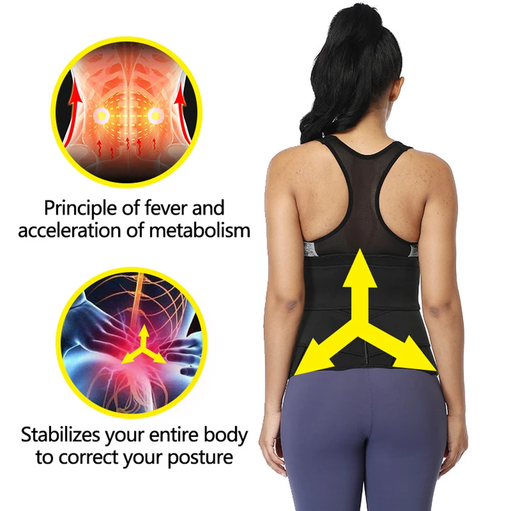 Женский корсет для похудения и талии Корректирующее белье живота полоски пота