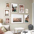 Картина с пейзажем известной архитектуры, современный скандинавский художественный декор, плакат, качественная Картина на холсте, домашний декор, декор для гостиной A882