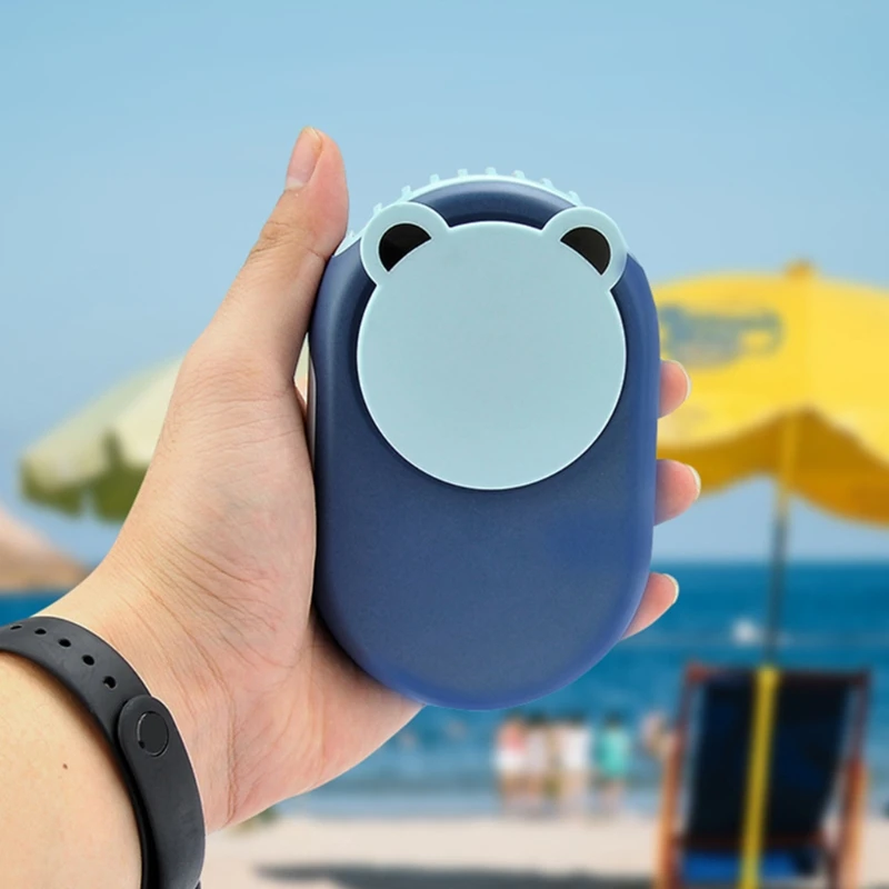 Мини Портативный USB вентилятор с завязками на шее Перезаряжаемые Настольный