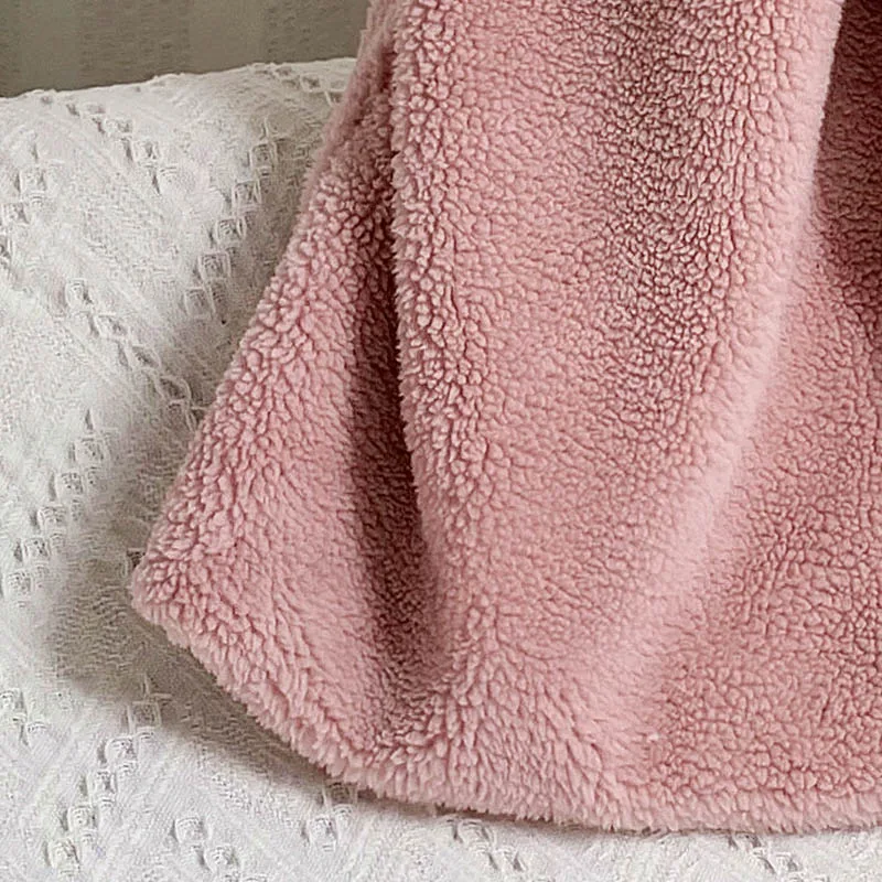 peach teddy coat Негабаритный верблюжий искусственный мех плюшевый медведь куртка пальто для женщин Зимняя мода уличный стиль теплое пальто Верхняя одежда Пальто из овечьей шерсти - Цвет: peach teddy coat