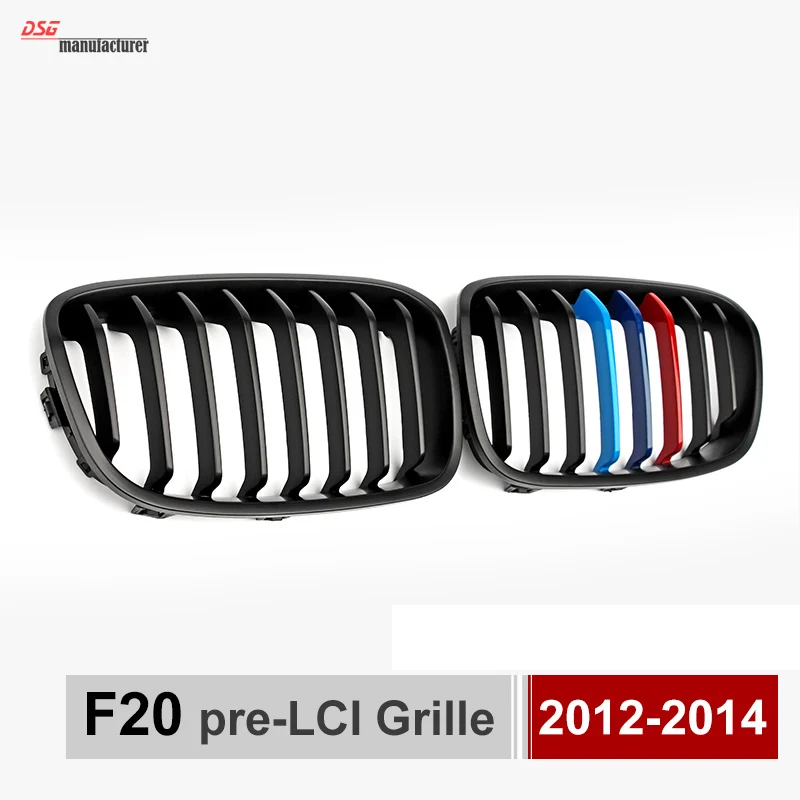 2012-2014 F20 pre-LCI M трехцветный высококачественный abs Стайлинг автомобильный передний