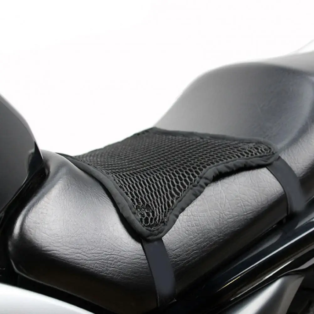 

Motorcycle Seat Cushion 3D Mesh Universal Black Anti-slip Motorcycle Seat Pad for Motorbike Accessories