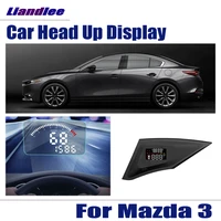 for mazda 3mazda3 2018 2020 2021 car accessories head up display hud auto electronic alarm safe driving screen plug and play