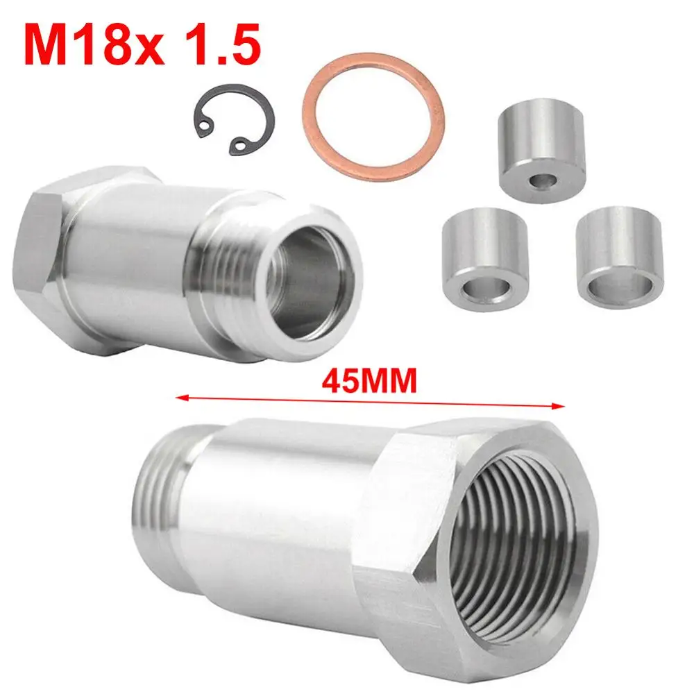 Адаптер кислородного датчика O2 с 3 фитингами расширитель изгиба на 90 градусов