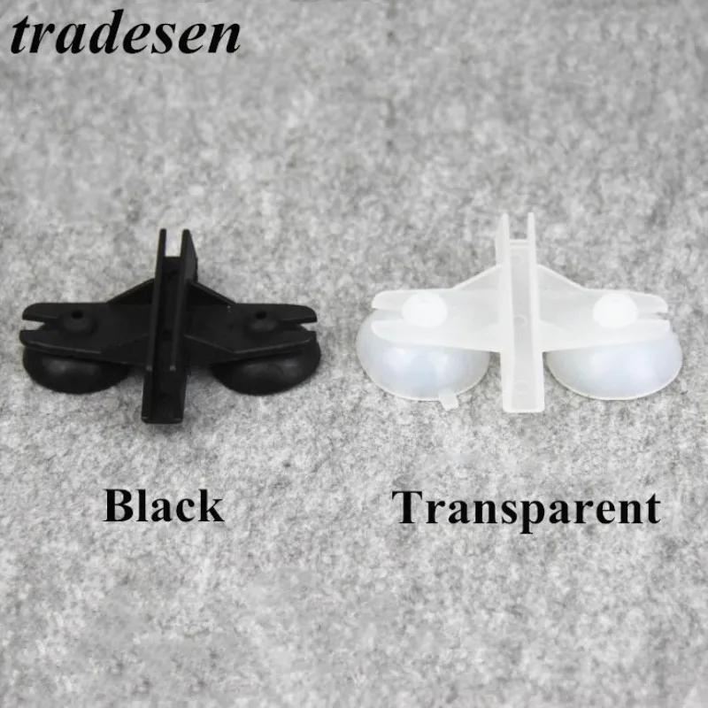 

1pcs Aquarium Fish Tank Divider Suction Cup Divider Black Transparent Plastic Sheet Holder Set Fish Product New