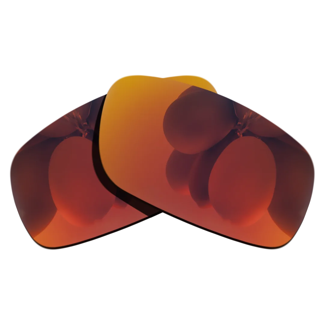 

Orange Red Mirrored Polarized Replacement Lenses for Canteen 2014 Sunglasses Frame 100% UVA & UVB