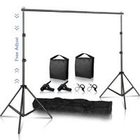 background stand frame kit photography green screen backdrops chromakey support system carry bag use photo studio stand video