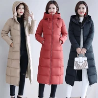 2021 new winter jacket women parkas hooded casual overcoat female jacket cotton padded parka oversize outwear plus size 6xl