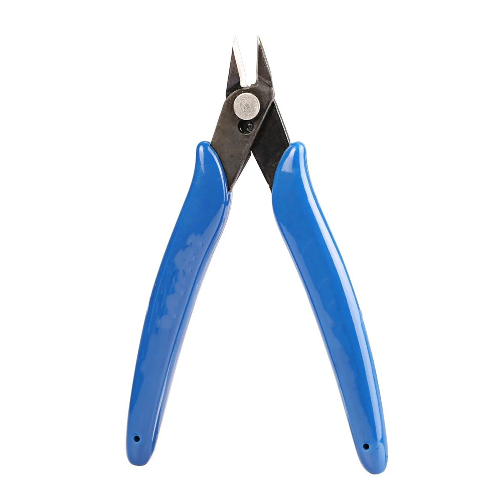 

Stainless Steel Pliers Multi Functional Tools Blue Electrical Wire Cable Cutters Cutting Side Snips Flush Nipper Hand Tools