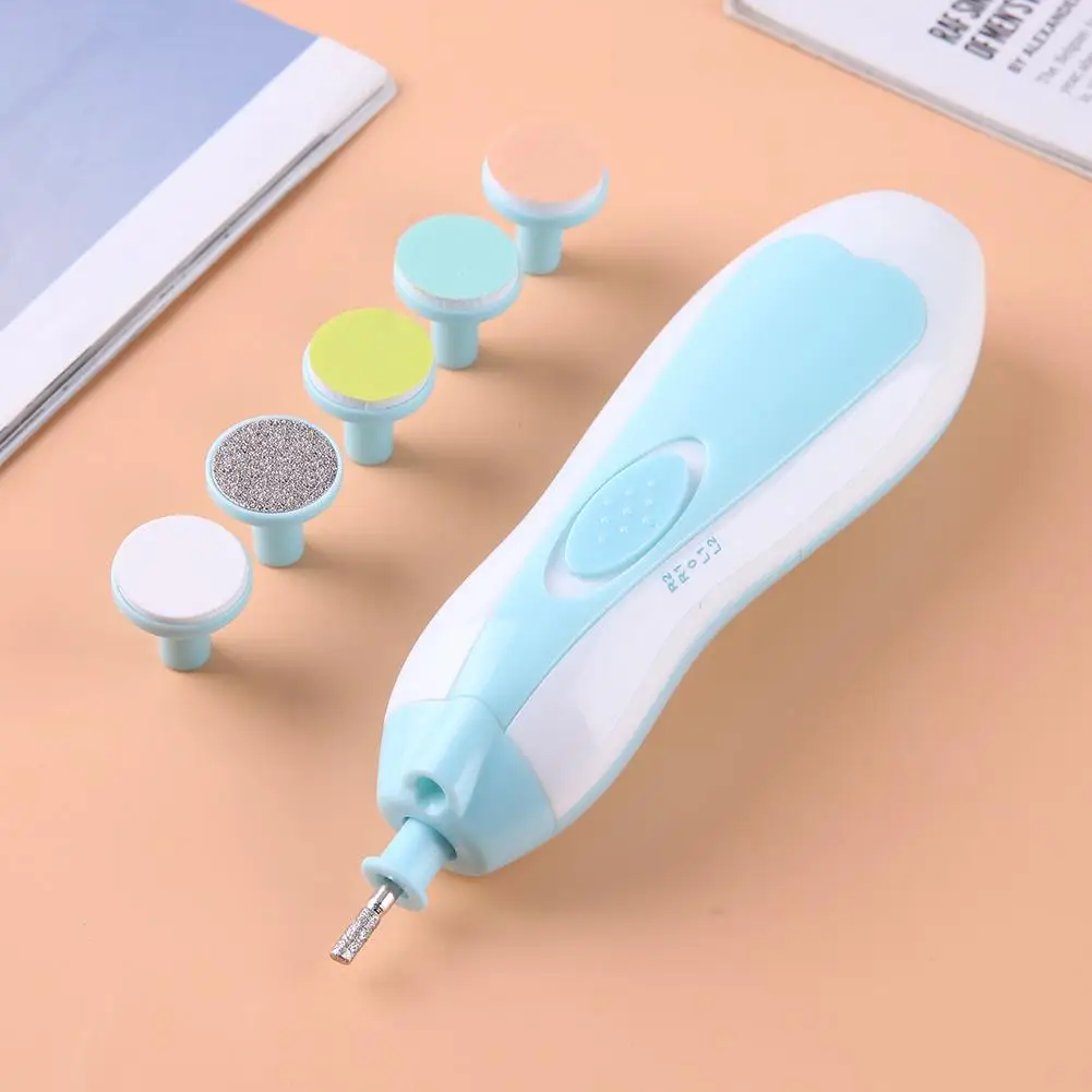 

Electric Baby Nail Trimmer Scissors Kit with Wide Scope of Application Simplicity Safe Toenails Fingernails Clipper Cutter