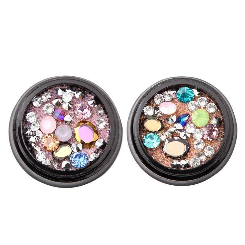 Набор инструментов для дизайна ногтей смешанные многостильные прозрачные