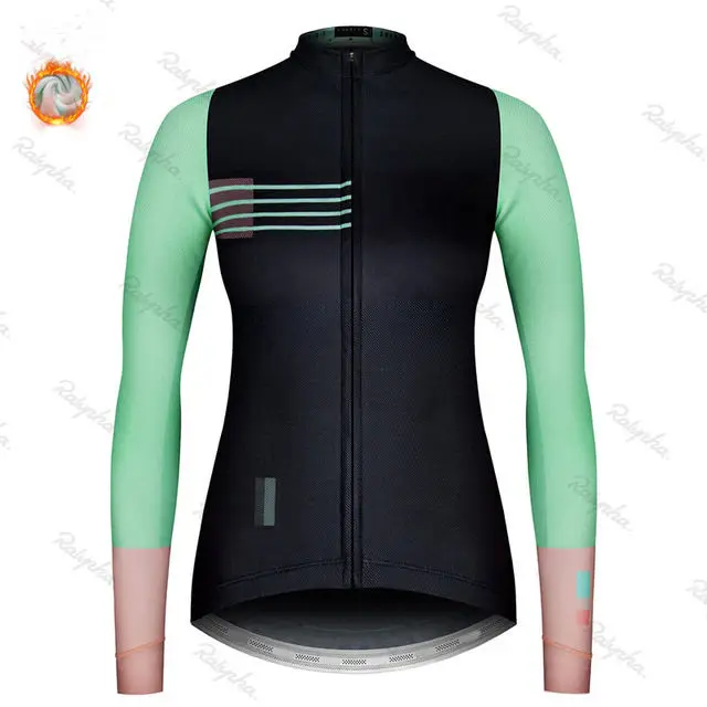 cycling jersey 8 Gobike MTB Зимняя женская шерстяная рубашка с длинными рукавами, Джерси для шоссейного велоспорта, куртка для триатлона, облегающий костюм - Цвет: cycling jersey 8