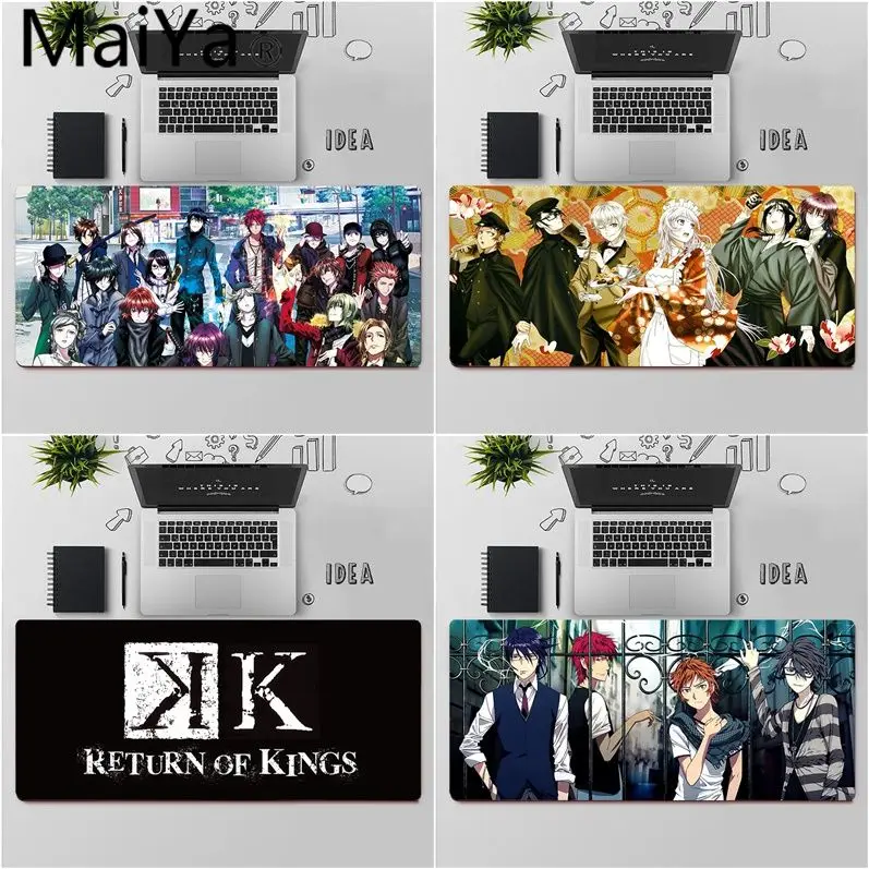 

Игровой коврик Maiya K RETURN OF KINGS для настольного ноутбука, резиновый коврик для мыши, бесплатная доставка, большой коврик для мыши, коврик для кл...