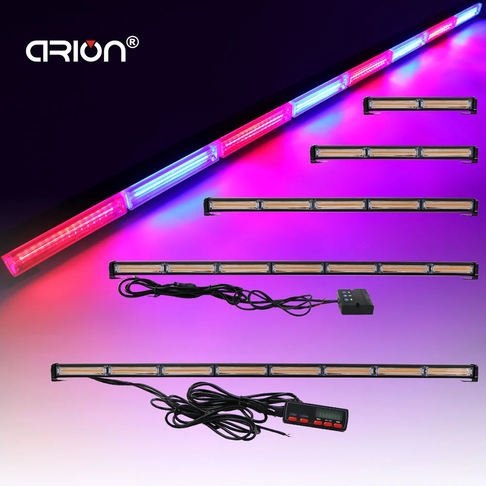 COB светодиодный аварийный Предупреждение светильник бар трафика советник Strobe Light