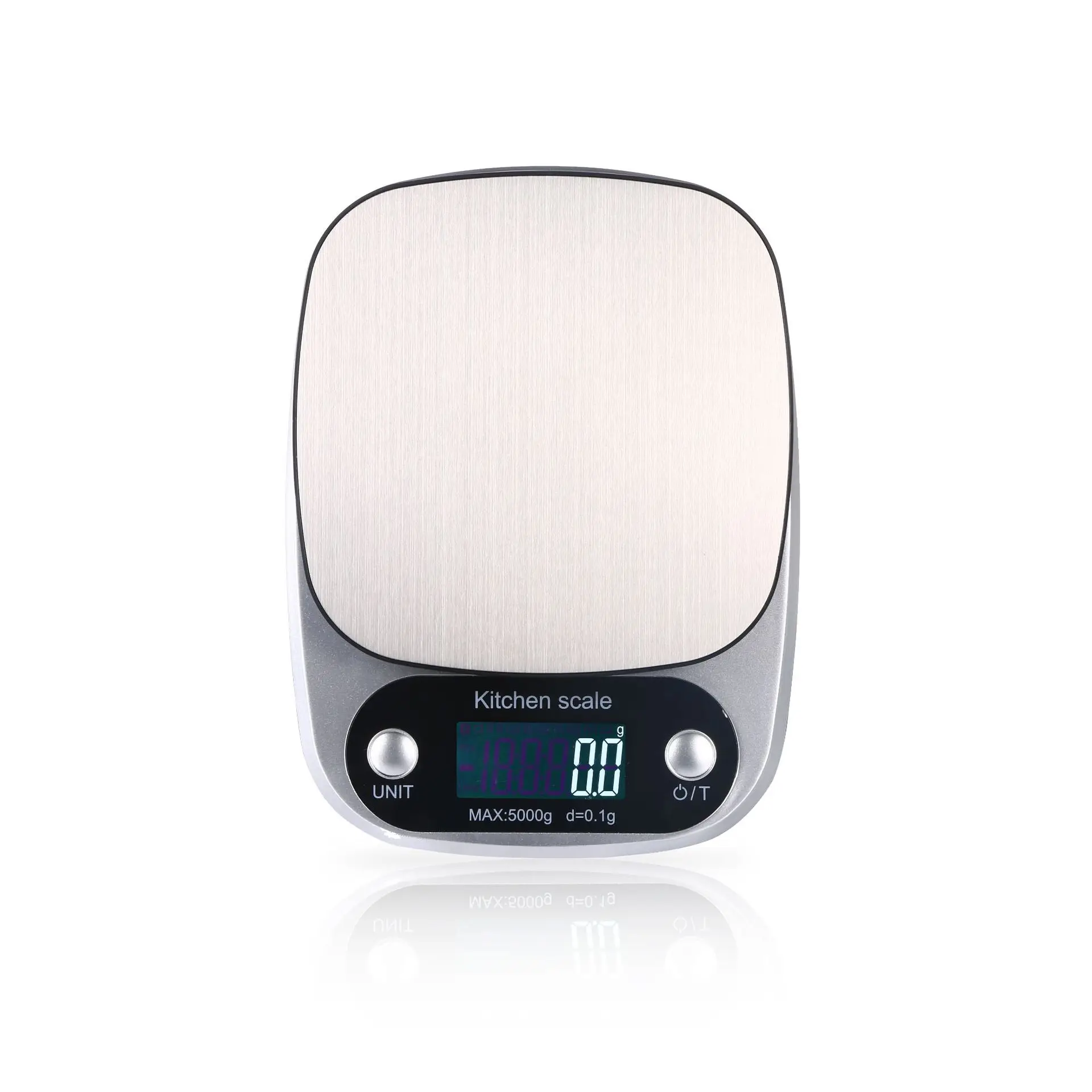 

5kg/10kg Stainless Steel Electronic Portable Kitchen Scale High-precision Weight Pocket Coffee Food Scale LCD Display 0.1g/1g