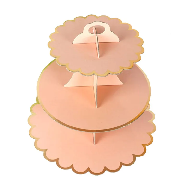 3 слоя милые детские носки оригинальные подставка для свадебного торта золотым