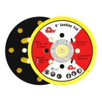 5pcs 15holes 6 air sanding pad abrasive disc pad polishing abrasive tools dremel electric grinder accessories drop shipping