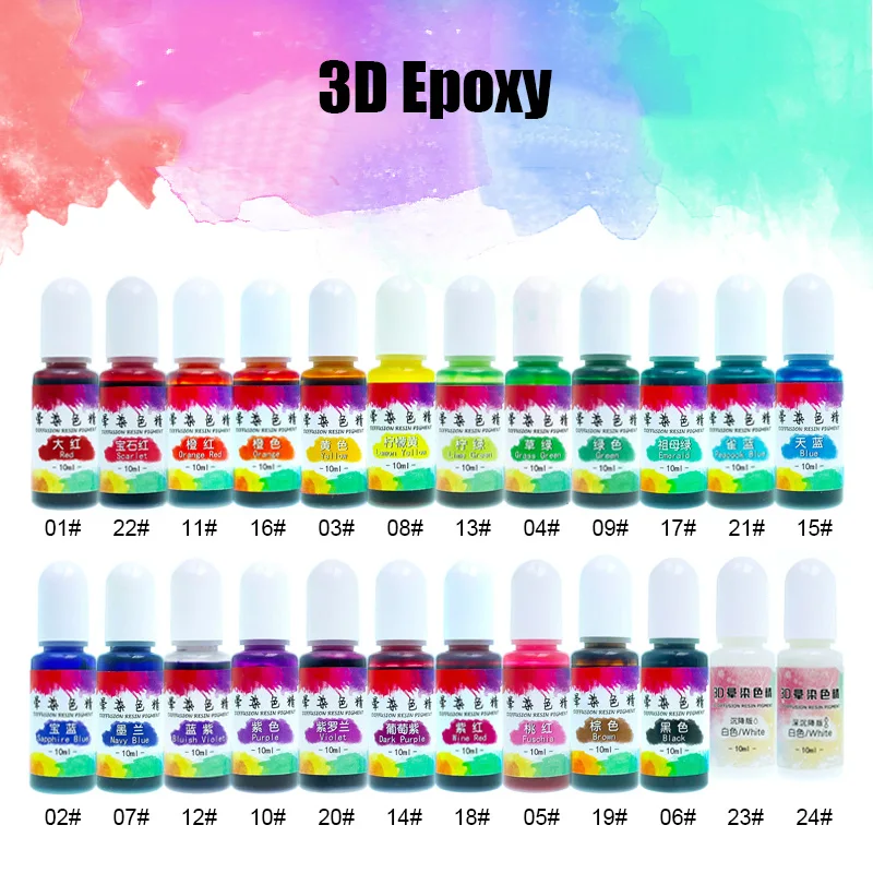 Жидкая эпоксидная смола краситель Высококонцентрированный смолы окраска