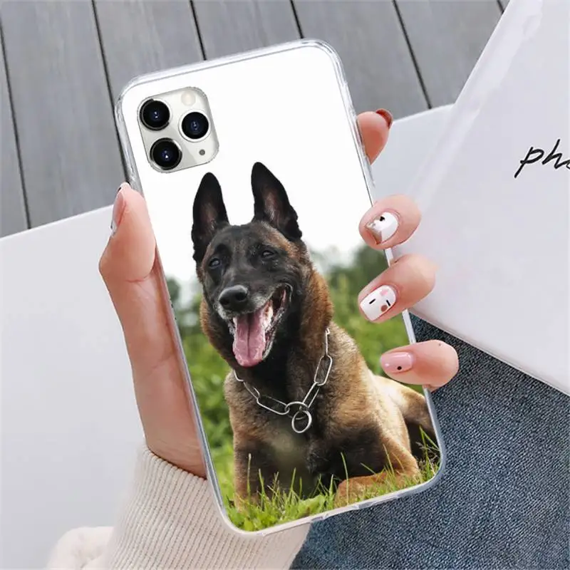 

Malinois cute dog Phone Case For iphone 12 5 5s 5c se 6 6s 7 8 plus x xs xr 11 pro max mini
