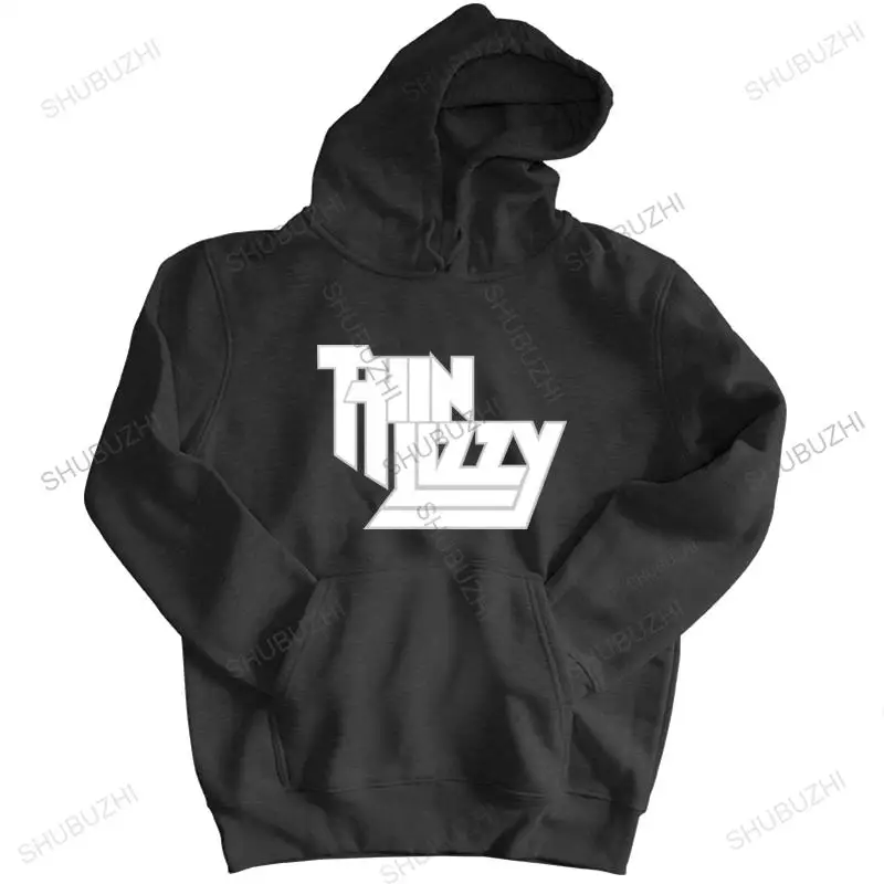 

Men vintage casual style sweatshirt hooded autumn zipper coat THIN LIZZY hoodie male shubuzhi cotton hoody funny print hoodies
