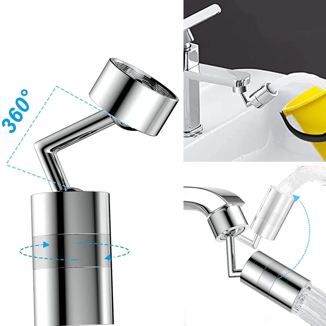 

1pc Universal Splash Faucet Spray Head Faucet Nozzle 720 Degrees Rotate Aerator Swivel Tap Water Saving Sprayer Sink