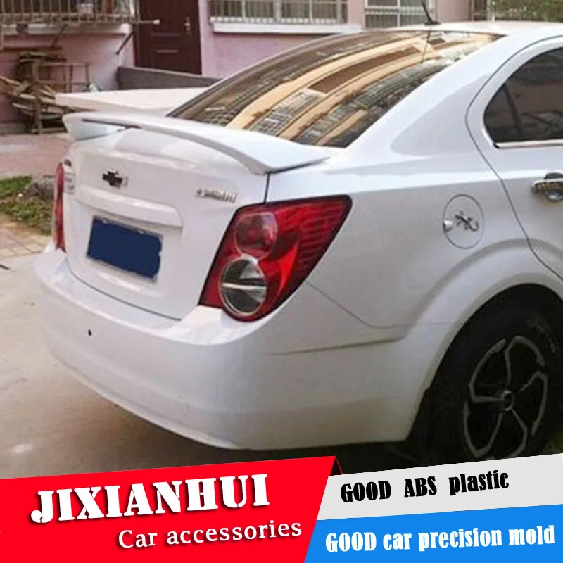 Спойлер для Aveo 2009 2013 Chevrolet YDAJK спойлер из АБС пластика цвет заднего крыла