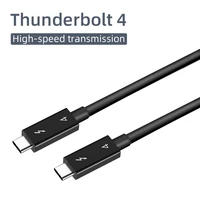 real thunderbolt 4 cable 40gbps for thunerbolt 4 dock station thunderbolt4 male to thunderbolt male cord