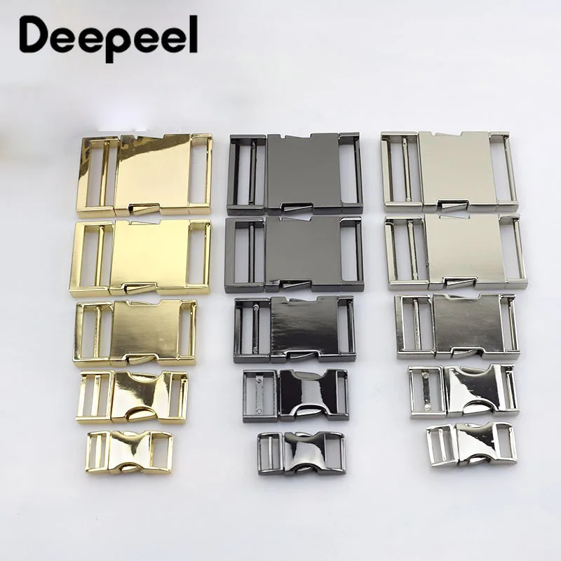 Deepeel 15-38 мм металлический уплотнительное кольцо в виде буквы D контактный пряжки