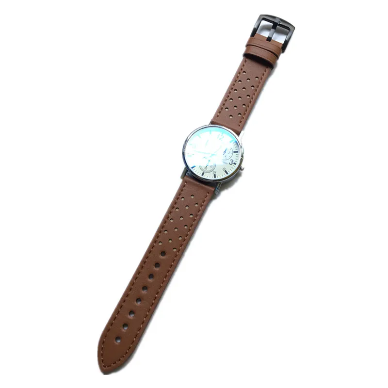 20 мм 22 мм Huami Amazfit ремешок Bip для samsung gear S2/S3 Classic Frontier Galaxy Active 42/46 мм huawei Watch GT 2 Ticwatch Band - Цвет ремешка: brown