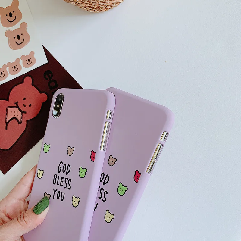 Половина посылка &quotБог благословит вас&quot чехол для телефона iPhone 6S 6Plus 7 8 X XR XSMAX