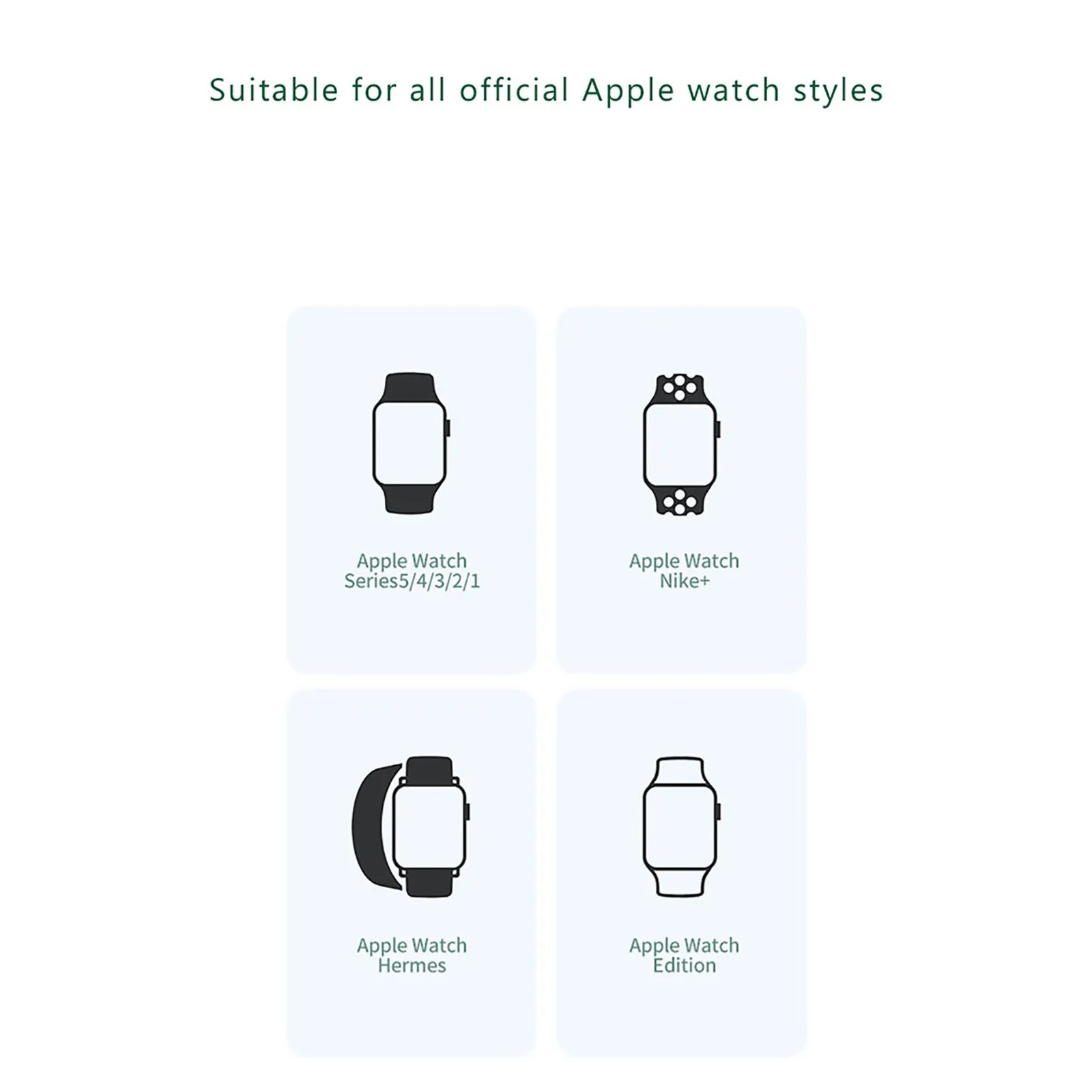 

NSSD For Apple Watch Charging Bracket Silicone 12345 Generation Universal Suitable For Iwatch 4th5th Generation Charging Bracket