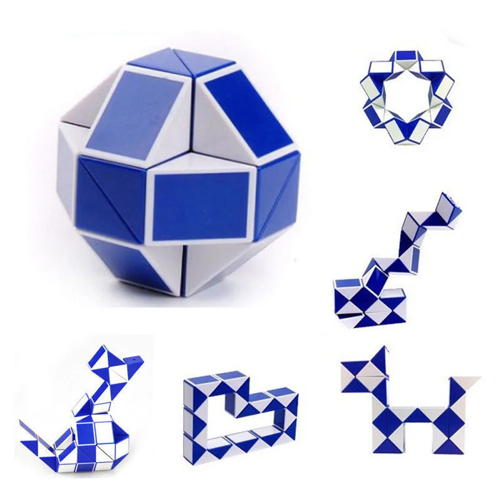 

2021 Cool Snake Magic Variety ular Twist Kids Game Transformable Gift Puzzle Childre Brain Game Educational Toys QW QW