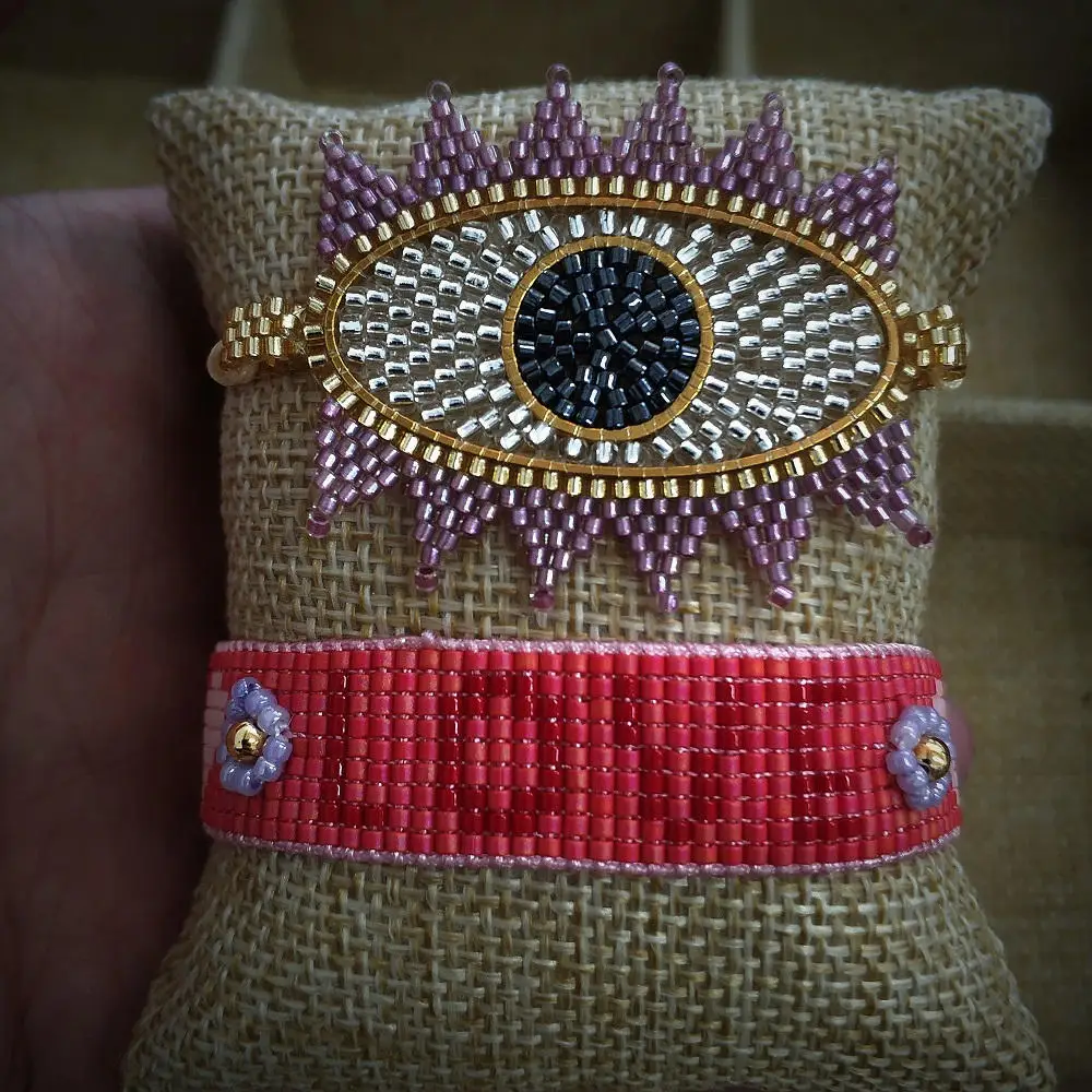 Go2boho Турецкий Дурной глаз браслет для женщин MIYUKI Joyeria Diy сердце браслет любовь письмо ювелирные изделия Pulseras Mujer femme Bileklik