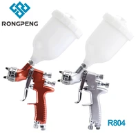 rongpeng professional r804 hvlp air paint spray gun 1 3mm nozzle 400cc cup painting machine airbrush pneumatic tool