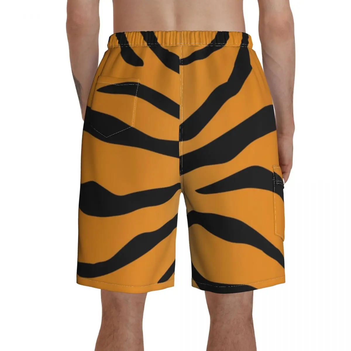 

African Board Shorts Bathing Swimming Trunks Polyester Funny Men Swim Trunks