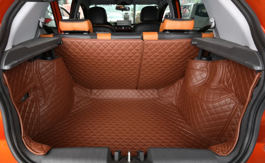 Кожаный коврик для багажника автомобиля chery tiigo 3x2 2018 2019 2020 tiggo2 ковер багажа |