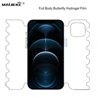 butterfly hydrogel gel film for apple iphone 13 pro max 13 mini 12 pro 11 pro max x xs max xr 8 plus full body screen protector