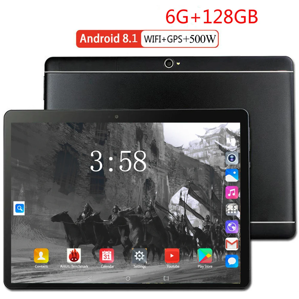Планшет на Android 2021 восемь ядер экран 10 дюймов 6 ГБ + 8 0 ГБ|Планшеты| |