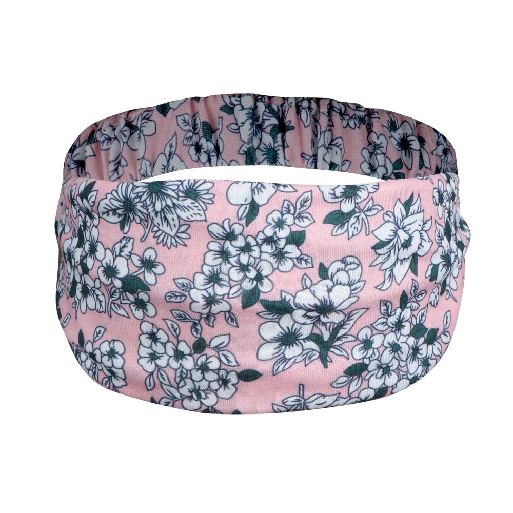 

Women's Turban Headbands Elastic Stretch Hairbands Fashion Headband Yoga Headwrap