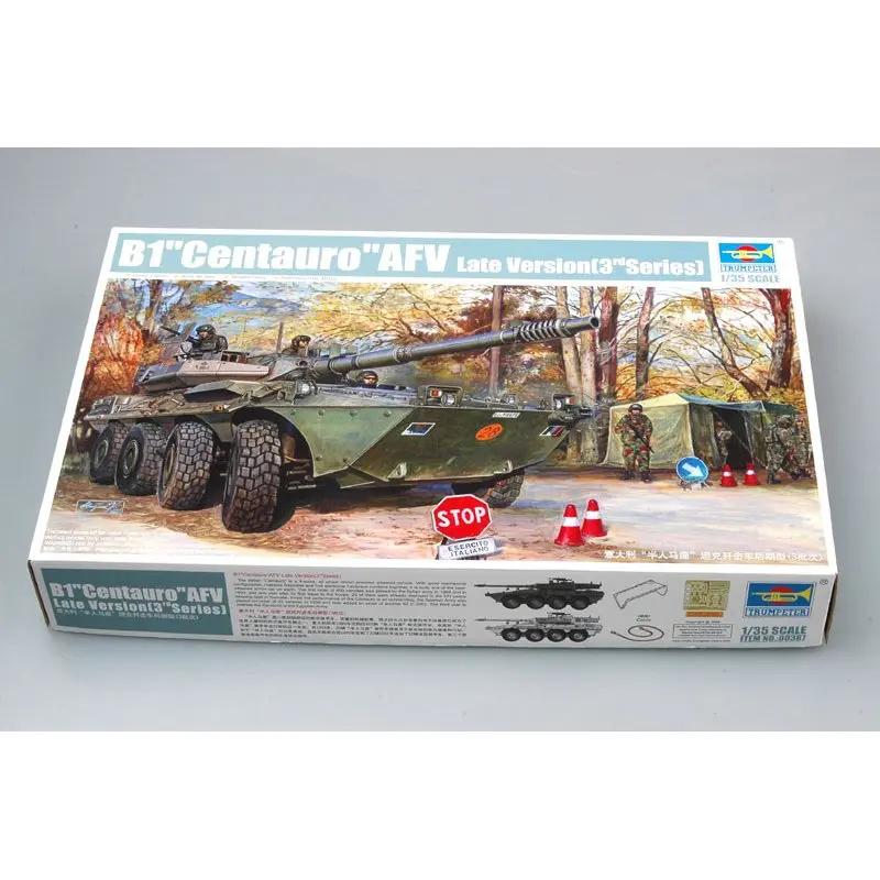 Trumpeter 00387 1/35 итальянский B1 центауро поздняя версия весы модельный комплект|Наборы